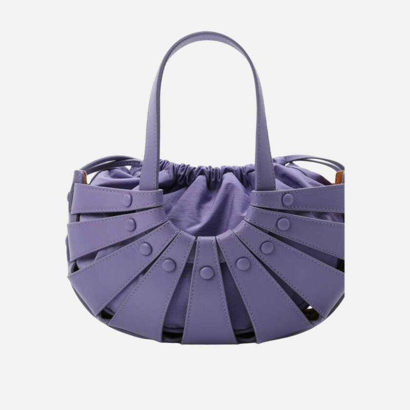 Leather Bag Purple